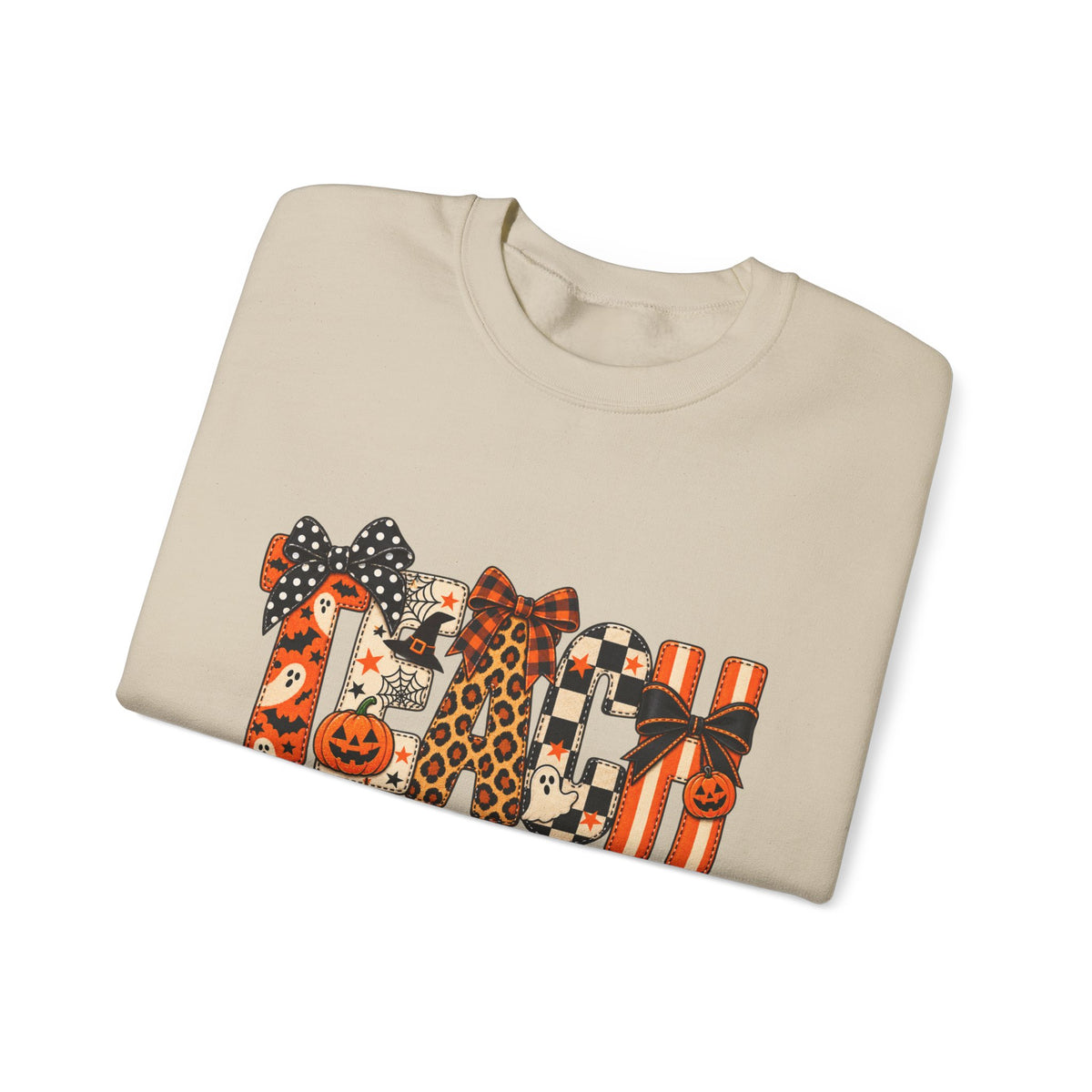 Halloween Teacher Crewneck Sweatshirt