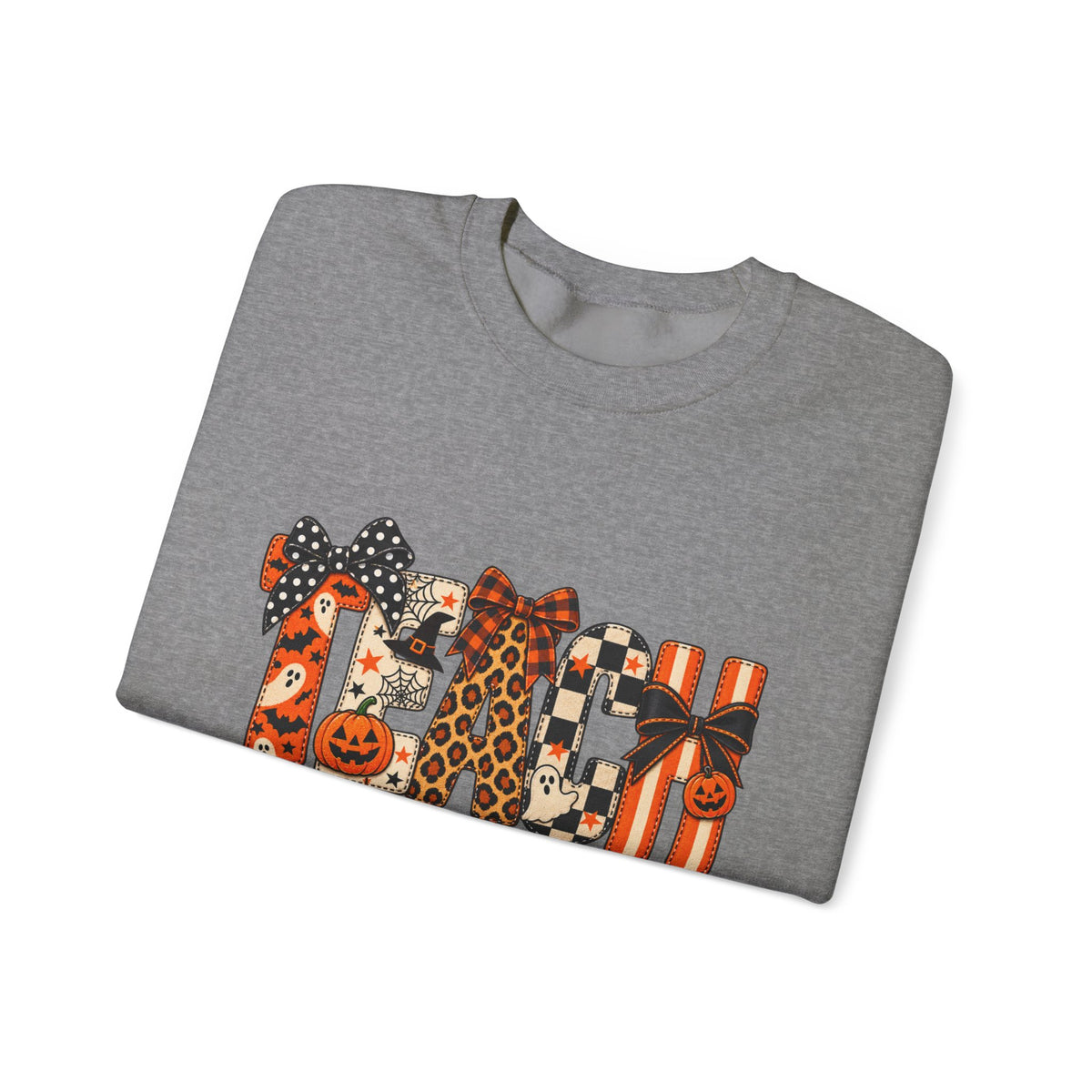 Halloween Teacher Crewneck Sweatshirt