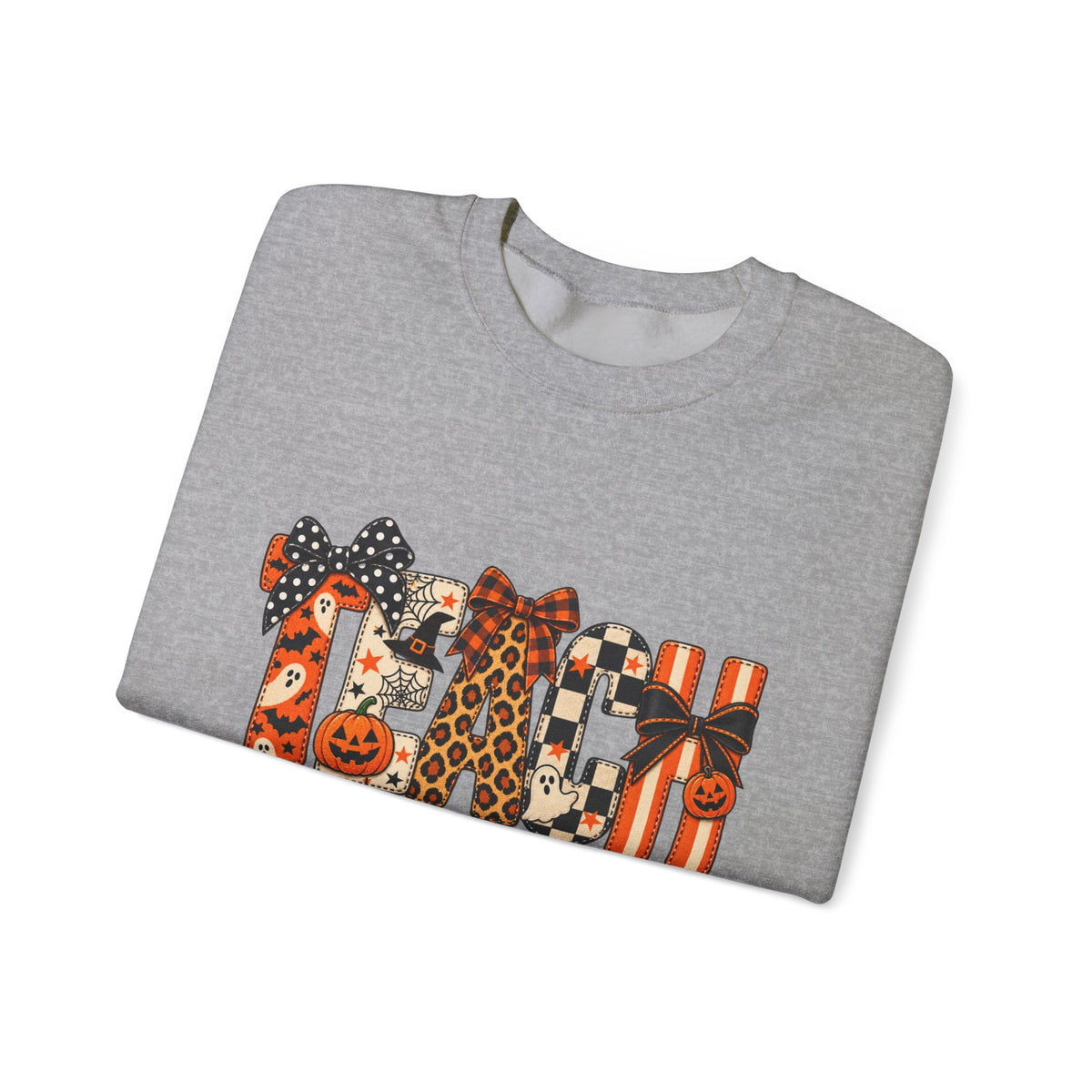 Halloween Teacher Crewneck Sweatshirt